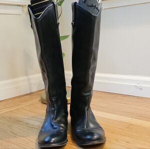 Frye Black Leather Boots